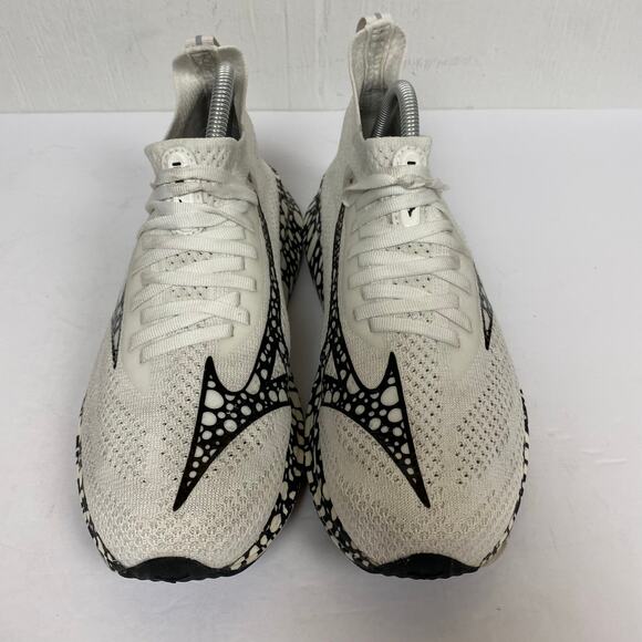 MIZUNO NEO ZEN J1GC2529 06 White Black Running Shoes Men's Size 8 - Picture 4 of 13
